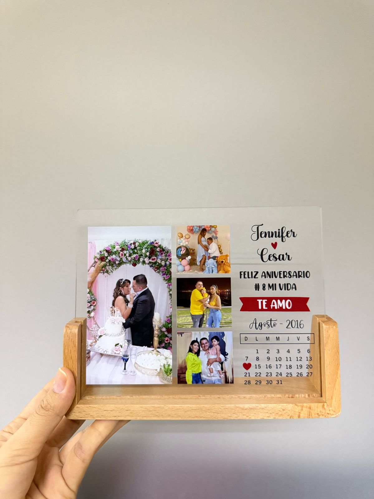 Base Madera Sin Luz | Aniversario