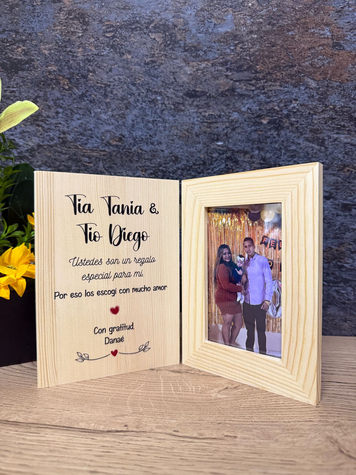 Cuadro de Pino | Bautizo