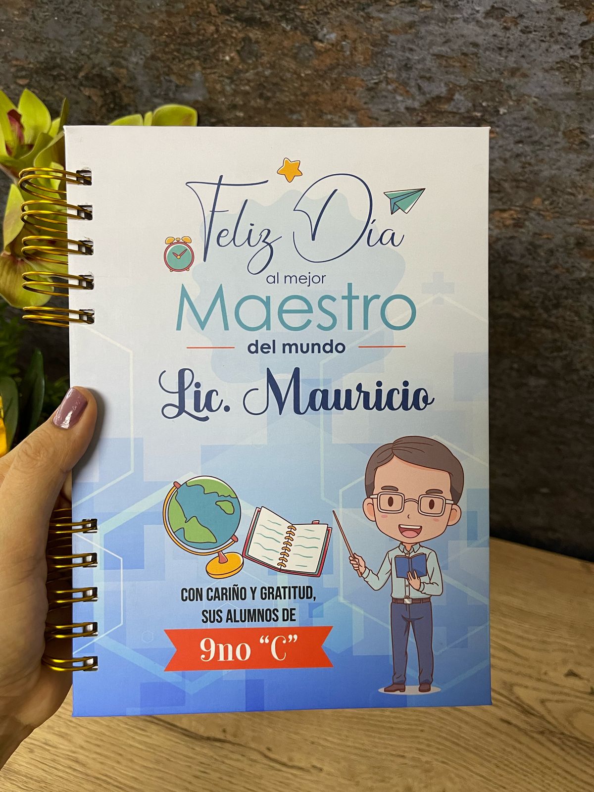 Cuadernos Personalizados | Día del Maestro