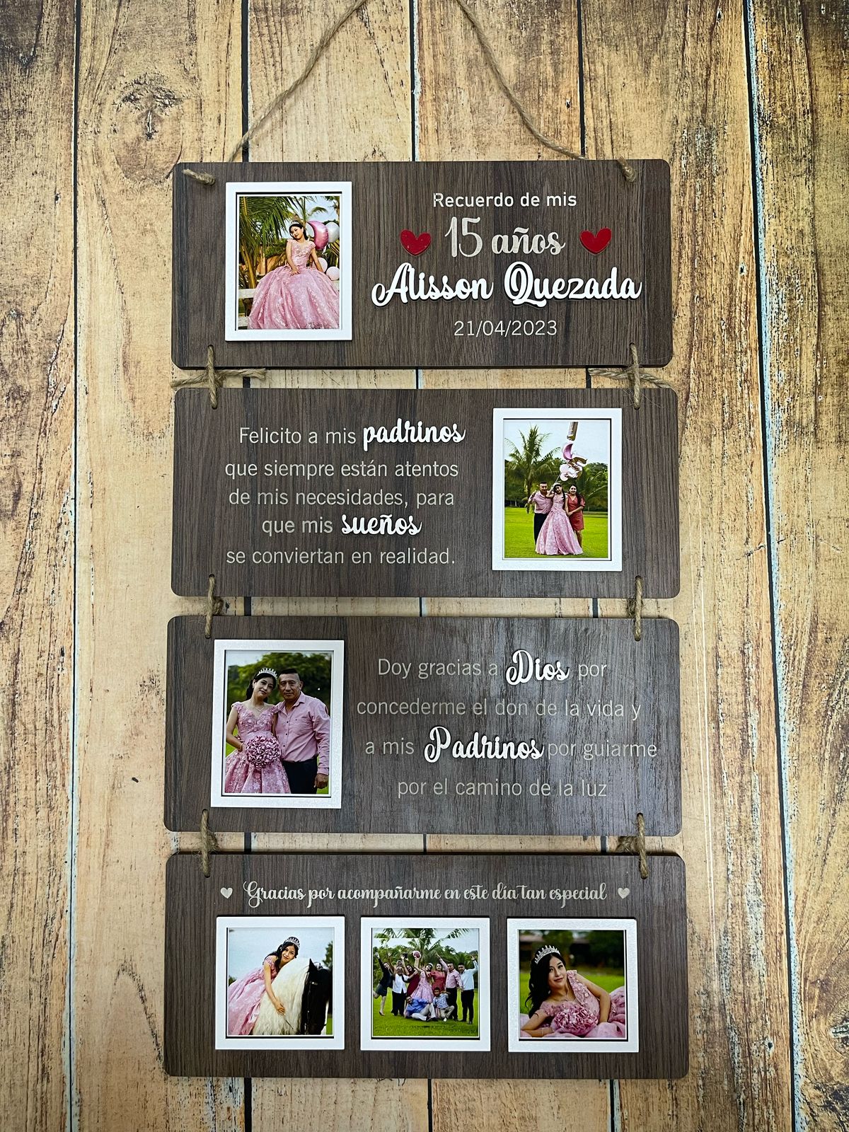 Maderas Colgantes | 15 Años