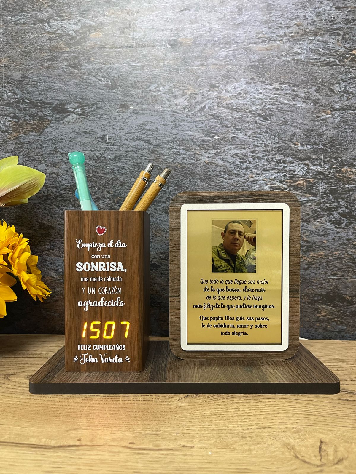 Porta Lápices Digital Foto | Cumpleaños