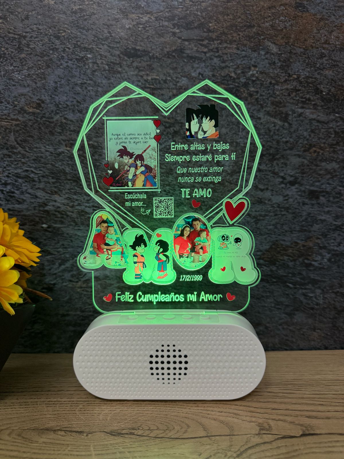 Base Parlante Radio | Cumpleaños