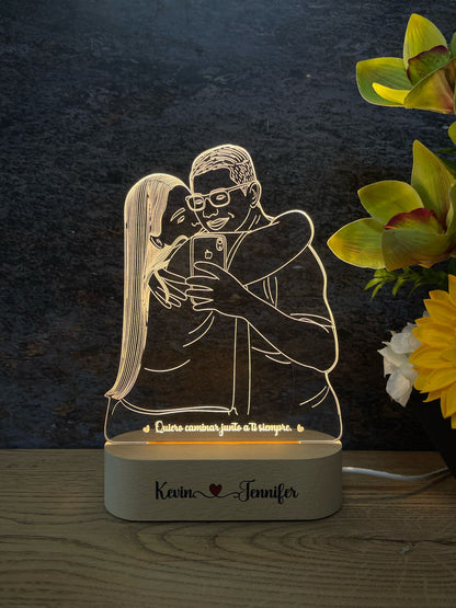 Base Rectangular Madera | Cumpleaños