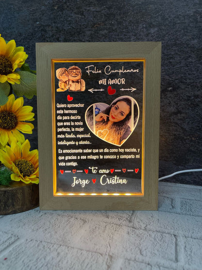 Cuadro Led | Cumpleaños