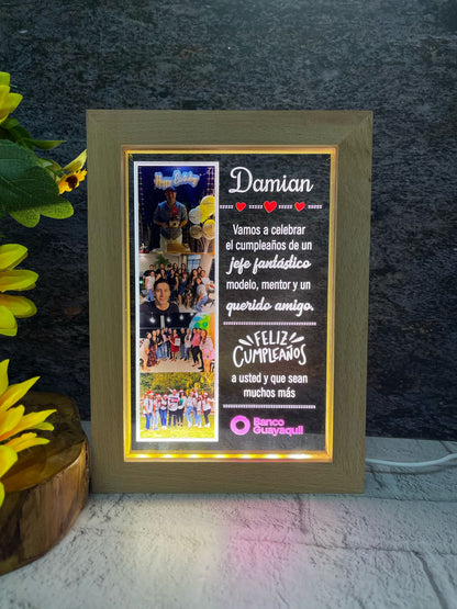Cuadro Led | Cumpleaños