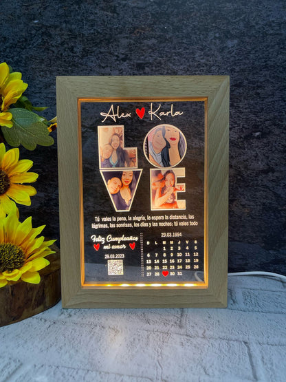 Cuadro Led | Cumpleaños