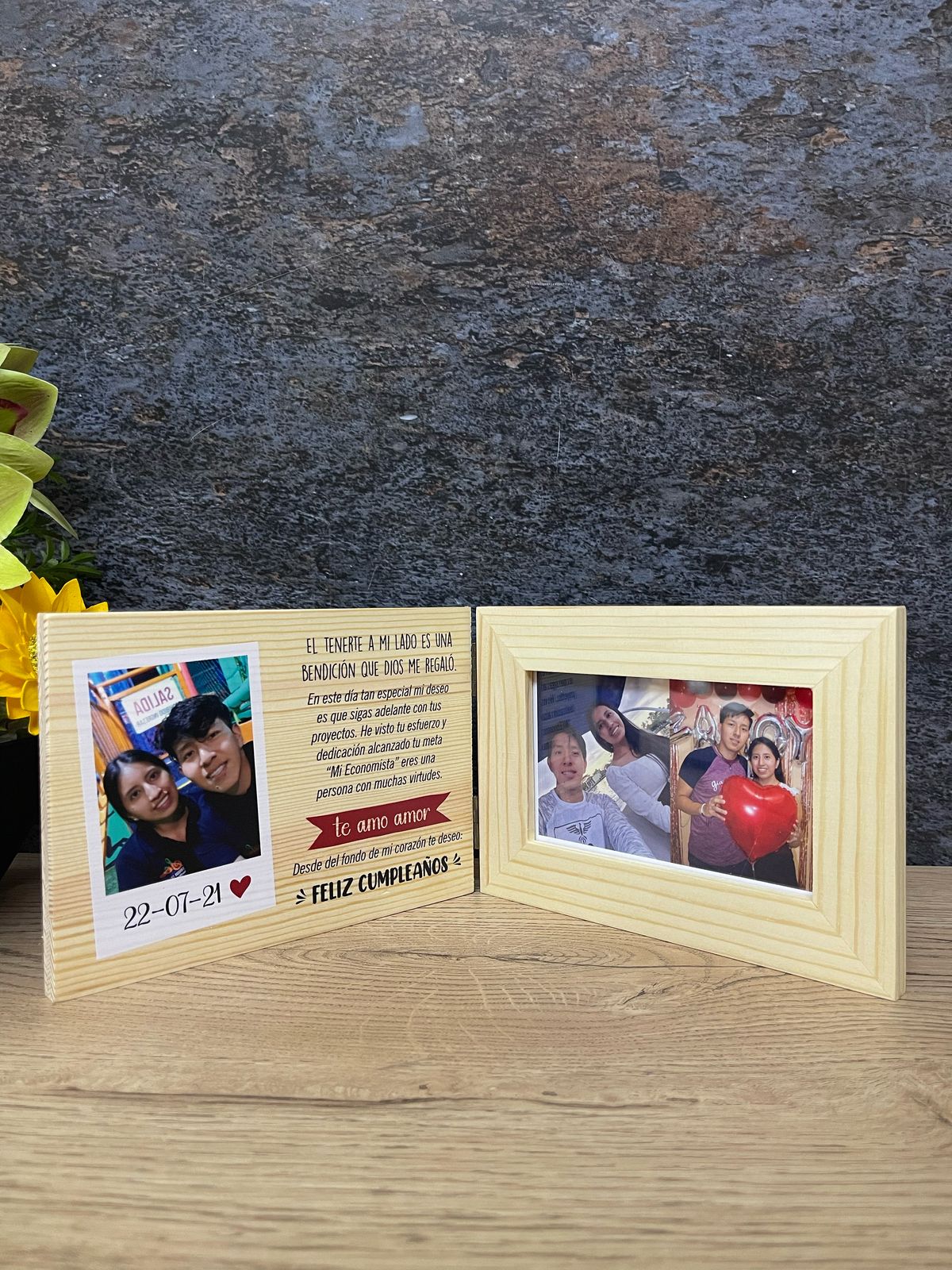 Cuadro de Pino | Cumpleaños