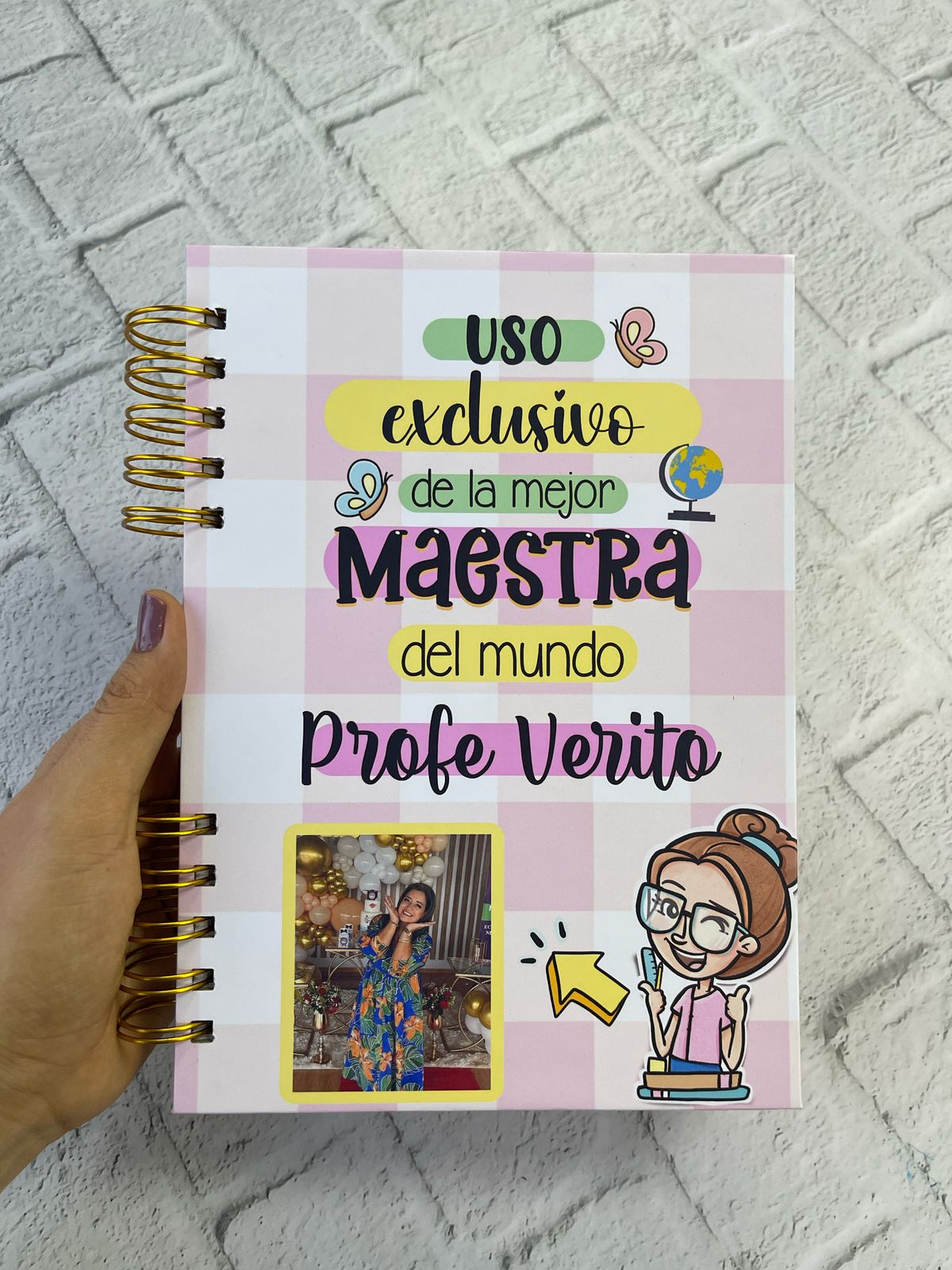 Cuadernos Personalizados | Día del Maestro