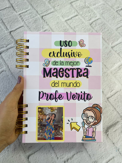 Cuadernos Personalizados | Día del Maestro