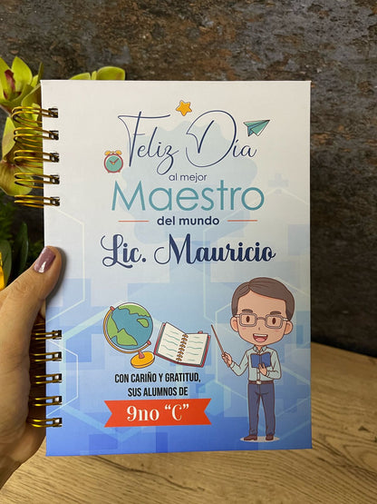 Cuadernos Personalizados | Día del Maestro