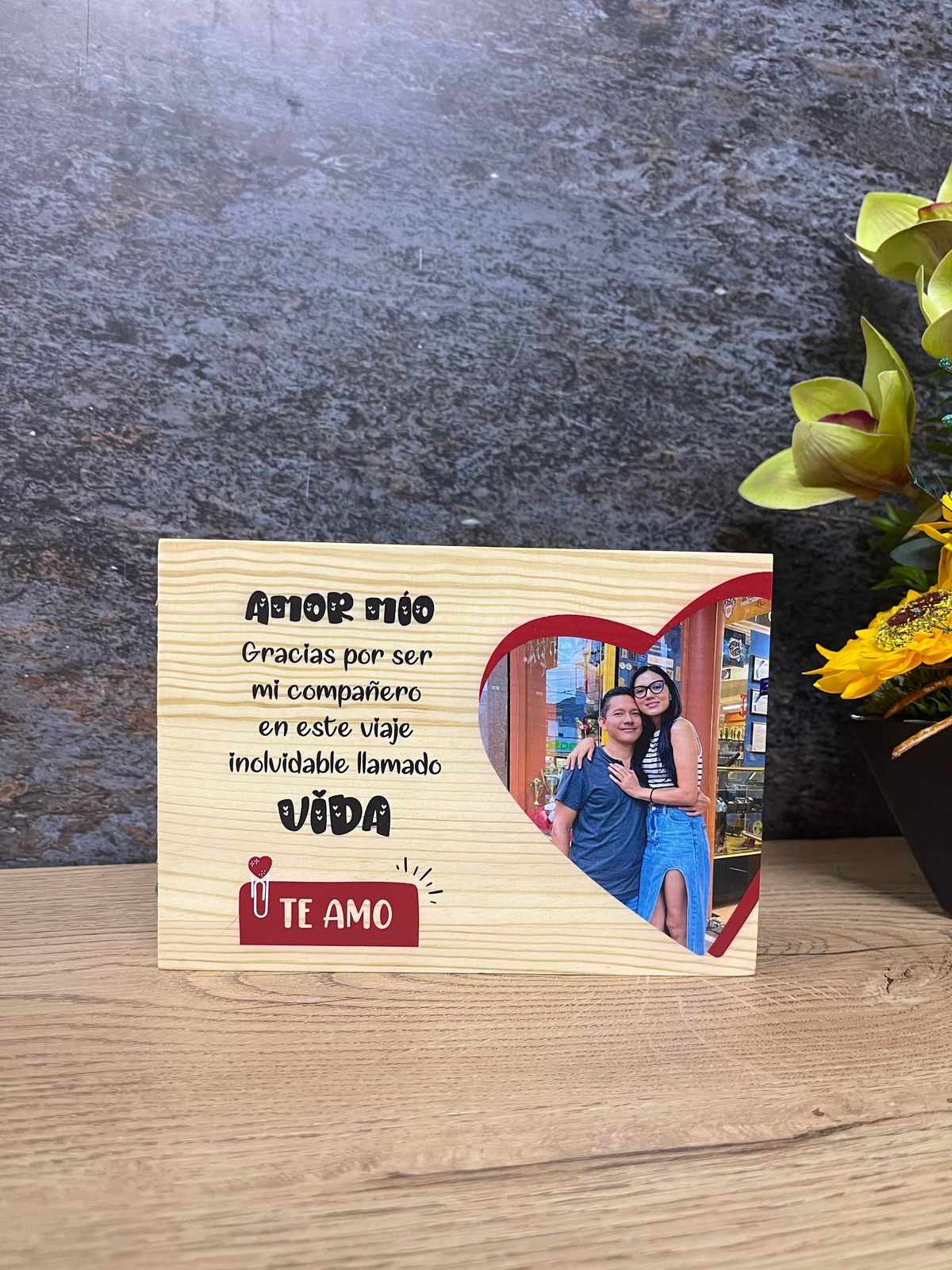 Cuadro de Pino | Aniversario