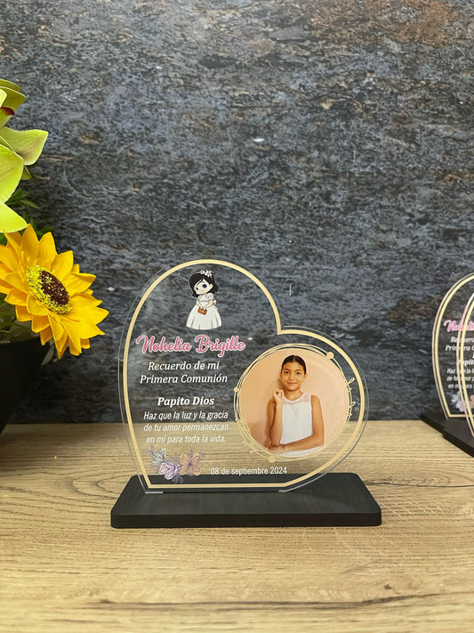 Mini Placa Acrílico SC 13 | Bautizo