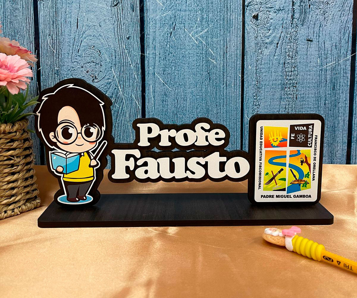 Placa Personalizada | Día del Maestro