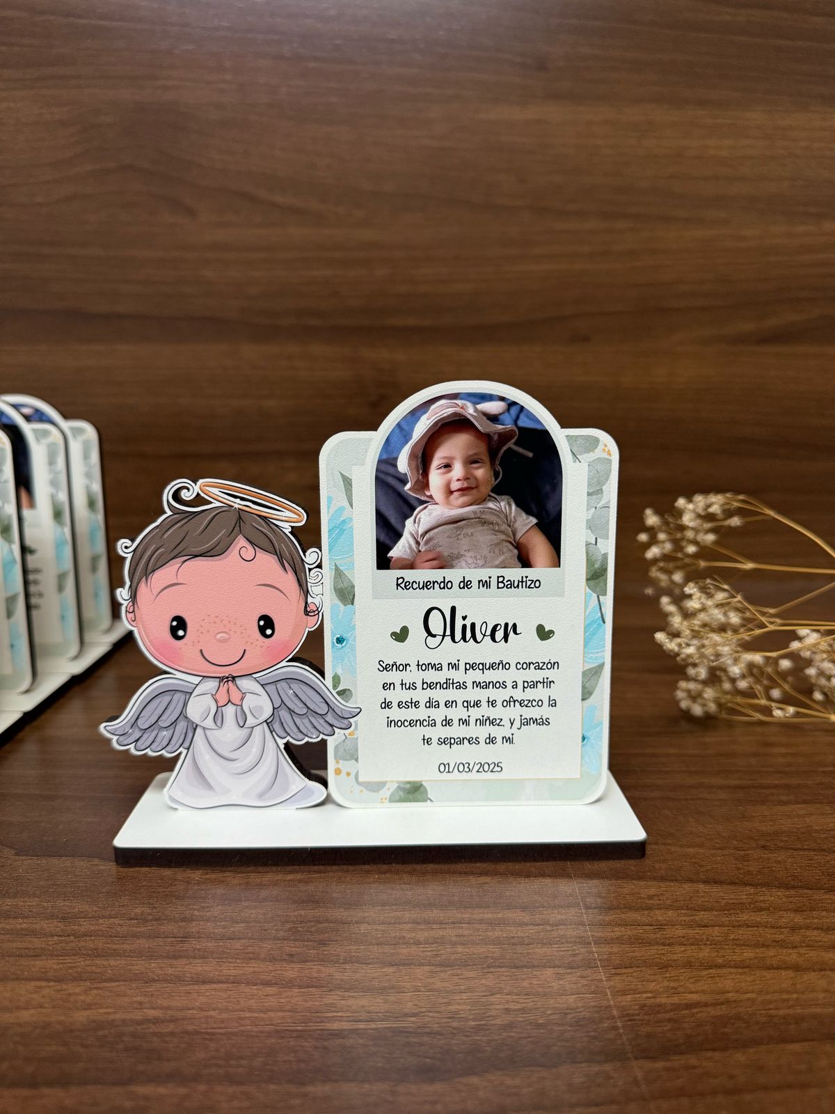 Recuerdo Ángel MDF | Bautizo