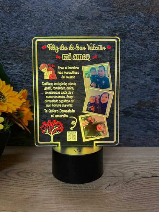 LAMPARA PARLANTE NEGRA